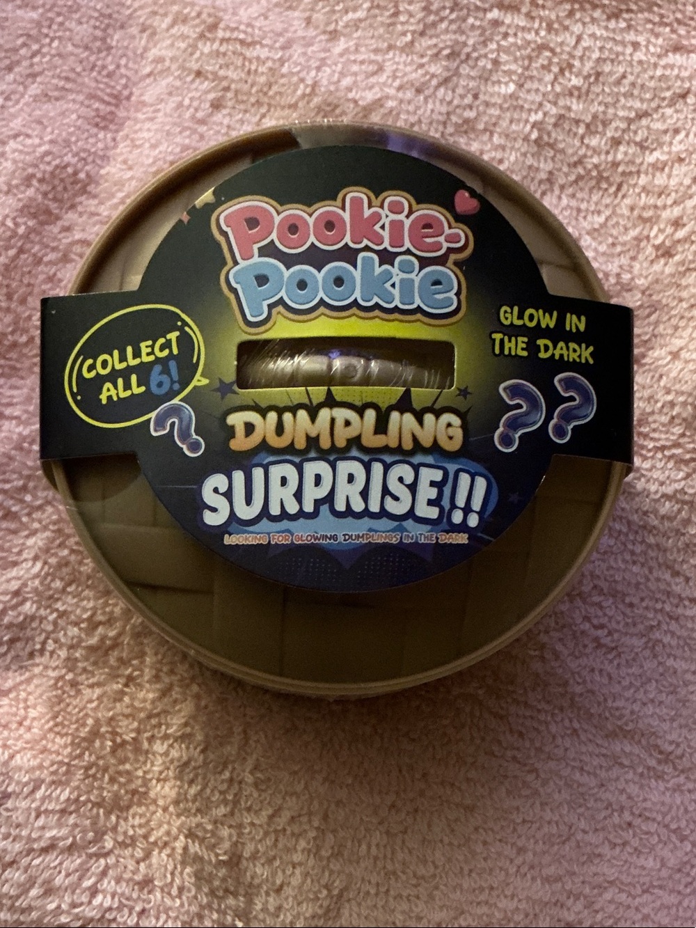 Dumpling Surprise!! Glow-in-the-Dark Stress Squishy.